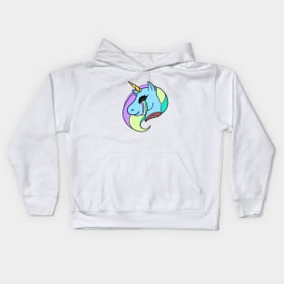 Crying Unicorn Kids Hoodie